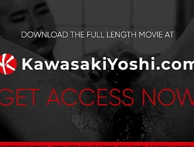 KawasakiYoshi.com - Japanese hunk Shusaku takes a massive dildo up his ass equitableness of Yoshi Kawasaki free gay hot porn