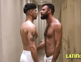 Spa Surprise Hot Guys snowball - Rodrigo El Santo, Alexander Rajesh and Bastian Moreyra hot threesome gay porn