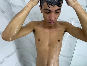 MILK Mafficking celebrations IN THE SHOWER: LATINO PLEASURES HIMSELF WITH TOYS UNTIL TOTAL High point hot gay chinese porn