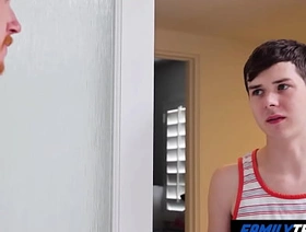 FamilyTwink - Step Dad and Stepson take Time of Needs hot steamed up gay porn