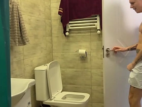 Procreate fucked cute twink in the shower after desquamate his dick. Anal creampie singapore gay twink porn