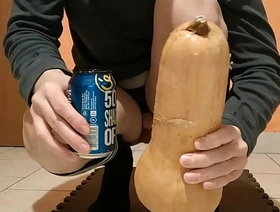 Really huge pumpkin involving a cock shaped that can only be inserted in my ass hot mature gay porn