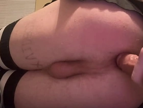 Femboy Twink plays with tight asshole korean gay anime porn