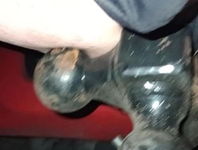 Trailer hitch ride unconcerned porn japan outdoor