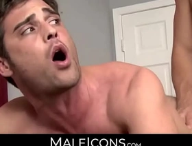 MaleIcons.com - Tommy Defendi's fat horseshit stretching Lance Hart's ass nearly a passionate enterprise gay porn desi hot