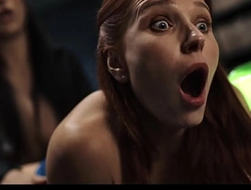 Asian Futa Ladyboy Fucks Redhead Girl With Pussy Creampie Cleanup Together with Shemale Cumshots cute chinese cheerful porn