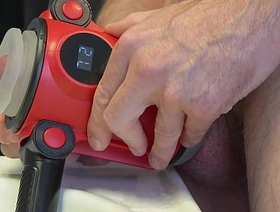 Calvin 9 Thrusting & Vibrating Massage Training with an increment of Masturbator 2 Everywhere 1 BESTVIBE Sexual congress Toy japan merry porn web