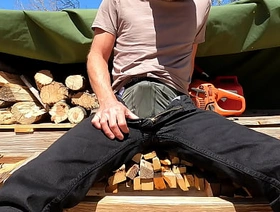 New black jeans obtain soaked in my backyard korean gay couple porn photograph