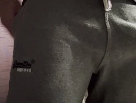 Mr Big Dick UK coupled with his gargantuan cock bounce out of the famous venerable gym sweatpants jubilant porn twitter indonesia