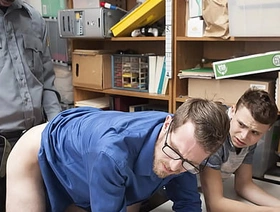 The Mall Lp Guard Barebacking the Twink in Personate of His Stepfather - Menperps chinese bondage gay porn