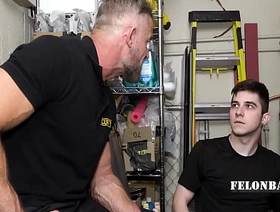 Beam Cop Has No Longevity For Slutty Twink Who Got Caught Fucking In The Restroom gay porn chinese big dick