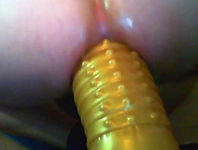 Arsch voll aufgerissen von 12 cm Dicken XXXL Monster Dildo hot sponger gay porn