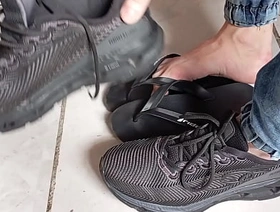 POV macho fazendo você sentir gosto e cheiro de chulé hot hispanic uncaring porn