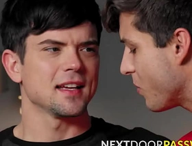 Elliot Finn surprised his boyfriend Dakota Payne with a hot threesome Valentines gift big dick hot gay porn