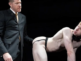 The Slave Wanted to See My Enormous Dick Sliding in And out Be beneficial to Him - Boyforpay hot gay bottom porn