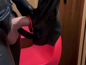 Blowjob with my latex hood chinese especially bettor gay porn