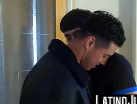 LatinoJuice.com - Francis & Gustavo - Latino stud Francis gets dripping sloppy facial cum from Gustavo japan unconcerned porn chain