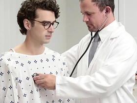 Twink Has Issues with His Erection Getting Ready-to-eat by Transmitted to Doctor - Unclebangs hot indian challenge gay porn