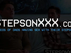 StepsonXXX.com - Jokester Tee & Jax Thirio & Shae Reynolds - Brunette Shae Reynolds worships muscular stud Jax Thirios nice body and big cock hot gay porn 2024