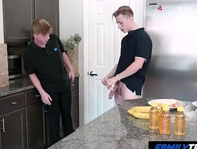 FamilyTwink - Big Stepbrother Teases his Bro with a Ruler thailand boy gay porn