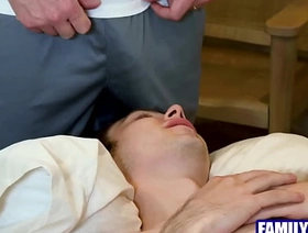 Step son wants step dad's cock undefined superannuated & young hot pecs gay porn