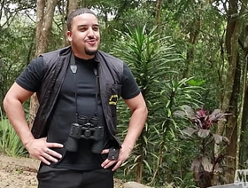 Fodi gostoso com o segurança do hotel abandonado. free gay hot porn