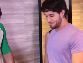 MEN - Paul Canon Wants Diego Sans To Fuck Him, So He Starts Sucking His Cock While His Wife Is In The Other Room young hot gay porn