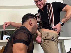 Colt Spence the Tutor Breeds Hot College Partisan HairySalvi in Skirt Rough hot gay porn jock