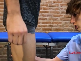 Masseur Rubs Patient’s Cock & Gets Fucked late joyful porn korean twink