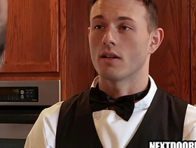 Customer fucked him bareback indonesia gay porn movie