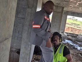 Depois que todos foram embora os trabalhadores transam descaradamente no prédio em contrução japan vintage gay porn