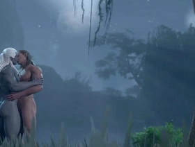 Baldur's Gate 3 Naked Playthrough: Halsin Romance Gay Sex Scene (no mods) japan gay porn twink