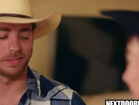 Gay cowboys fuck bareback hot sexy gay porn videos