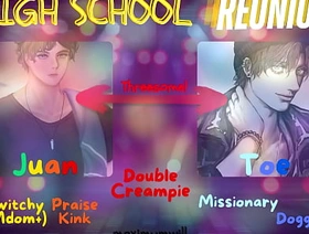 [Male Audio for Women] 2 Boys win their hands unaffected by you at the Reunion - POV AUDIO ROLEPLAY korean boys porn gay