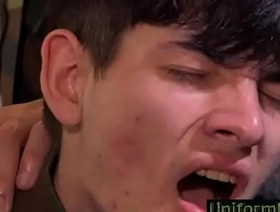 Punished by the Drill Sargent@UniformDick.com gay chinese spa porn