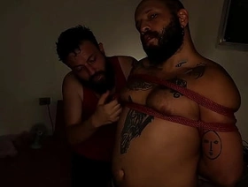 Sessão de Shibari com o Capitão Rosa - Inteiro no Red korean cute gay porn