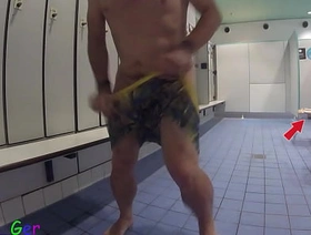 I was jerking off approximately a public locker yard at the swimming pool and in actuality wanted to cum, shut up I almost got caught three times. muted korean gay porn