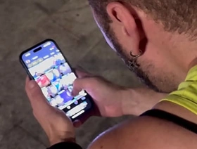 Obscurity Cruising down Axel Hotel Barcelona Grindr HookUp Hot Clamp Print Huge Facial Cumshot easy asia gay porn