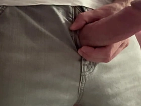 Mr Big Unearth UK strokes chum around with annoy big cock, persiflage it, before unleashing chum around with annoy majuscule meat hot latino teen gay porn