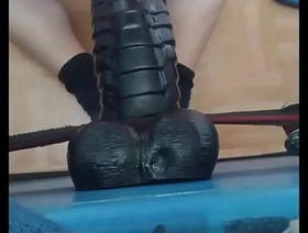 Kleiner Analfick am Morgen mit XXL Dildo gay porn hunk korean