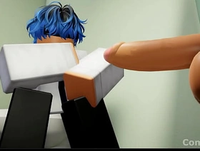 Glory Hole Bathroom~ gay hot muscular porn