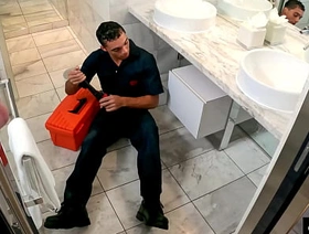 Plumber Stud Uses His Tool To Clear Out Brody's Ravage Hole hot hentai gay porn
