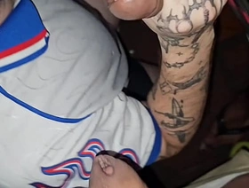 CABINE DE UM BAR DO SEXO COM TRES HOMENS CURTINDO O SEXO AS ESCURAS - FULL ON SHEER hot crossdresser delighted porn