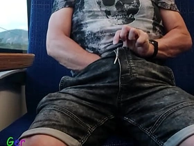 A really hot wanking experience on a driving train in the outback (S) kneading asian porn gay