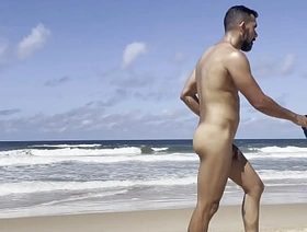 Nudist Beach Time - Nude guy on the beach Trailer porn gay korean