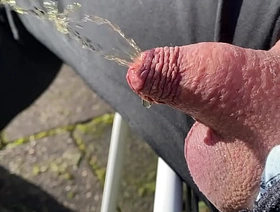 Morning piss in the sun with very small penis latino joyful porn hot