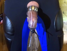 Estim - Cum  milking relative to penissleeve myanmar teen happy-go-lucky porn