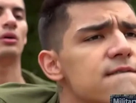Latin Soldiers fuck outdoors@MilitaryCocks.com gay asian korean porn