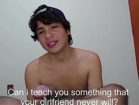 I asked my twink friend to lick my asshole because my girlfriend doesn't want to gay korean porn video