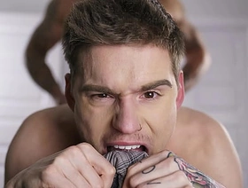 Stepson Climbs onto His Daddy's Dick and Bounces on It - Dadperv gay porn korean dildo